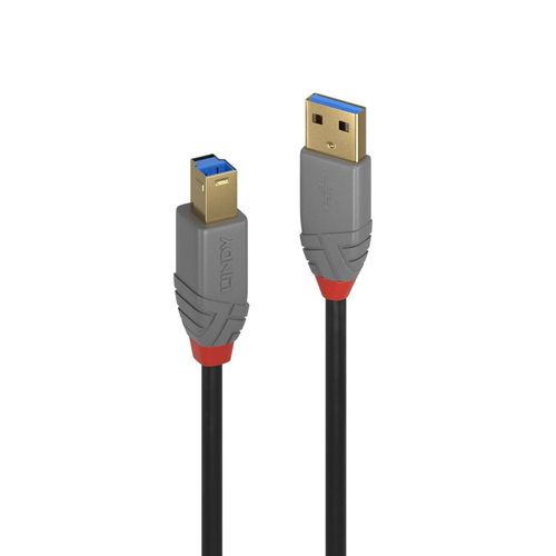 LINDY USB 3.2 CABLE TYPE AAB, 5 GBIT/S, ANTHRA LINE, 5M