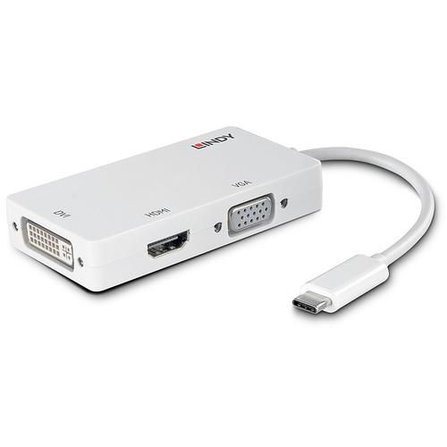 LINDY CONVERTER USB 3.1 TYPE AC HDMI / DVI / VGA