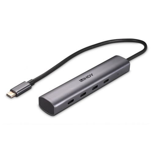 LINDY HUB USB 3.2 GEN 2 TYPE C, 4 PORTS