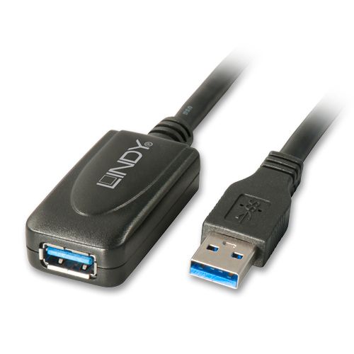 LINDY ACTIVE USB 3.0 EXTENSION CABLE 5MT