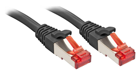 Lindy RJ-45 Cat6 S/FTP 0.5m Network Cable Black 0.5m S/FTP (S-STP)