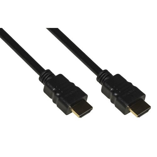 LINK HDMI CABLE 4KX2K 30HZ 3D+ETHERNET GOLD-PLATED CONTACTS 15 MT BLACK COLOR