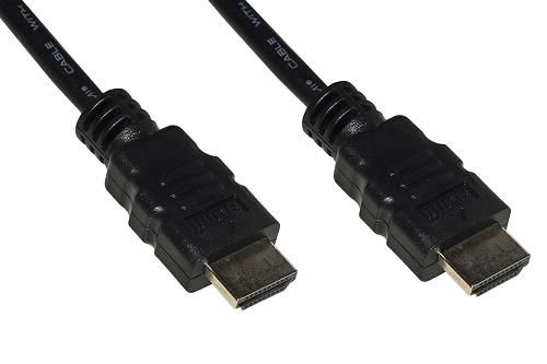 LINK HDMI CABLE 4KX2K GOLD-PLATED CONTACTS 1.5 MT BLACK COLOR