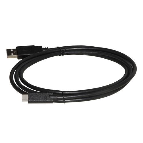LINK CABLE USB 2.0 "A" MALE / USB-C MT 1.80 COLOR BLACK