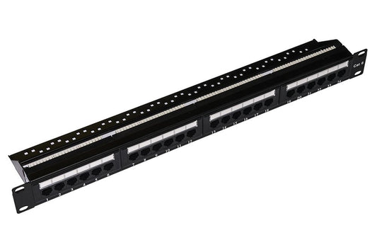 LINK 19" UNSHIELDED UTP PATCH PANEL 24 PORTS 8-POLE