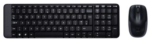 LOGITECH BUNDLE KEYBOARD+MOUSE WIRELESS DESKTOP COMBO MK220 USB LAYOUT ITA 0 WIRELESS