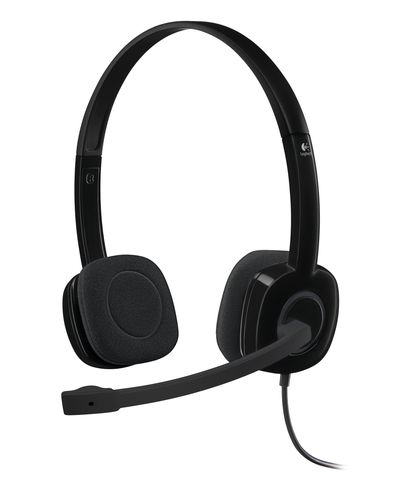 LOGITECH H151 HEADPHONES WITH MICROPHONE, 3.5MM JACK