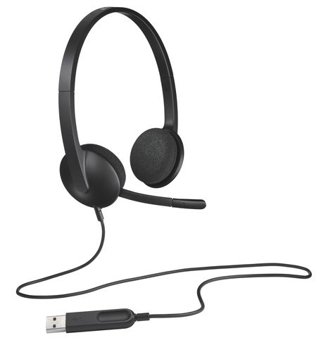 LOGITECH H340 HEADPHONES, USB