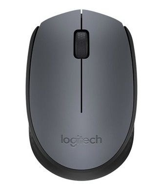 LOGITECH WIRELESS OPTICAL MOUSE M170 GRAY