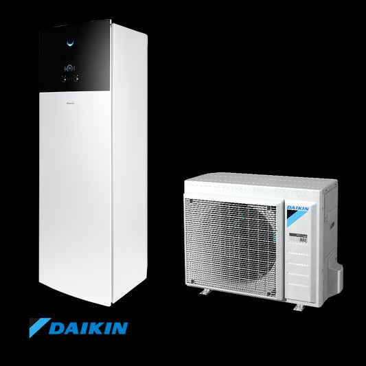 Low temperature heat pump with water tank Daikin Altherma EHVX08S18E6V + ERGA06EV