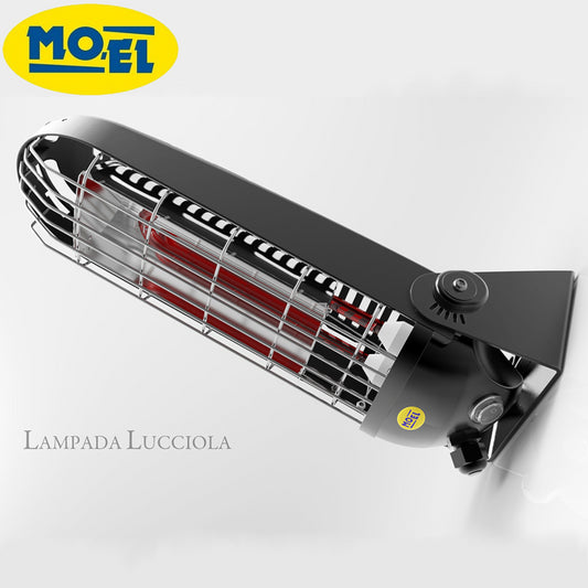 LUCCIOLA - LAMPADA RISCALDANTE INFRAROSSI A ONDE CORTE IR-A 800W - MO-EL
