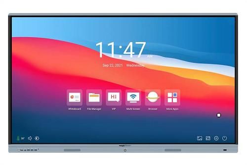 MACHPOWER INTERACTIVE TOUCH DISPLAY 75" 16:9 4K UHD, 20 TOUCHS, 3GB RAM / 32 GB STORAGE, VGA/HDMI, LAN/WIFI, USB-C, BRACKET INCL.