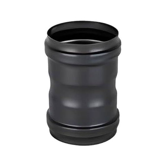 Black steel FF sleeve for pellet stoves Ø 100 mm