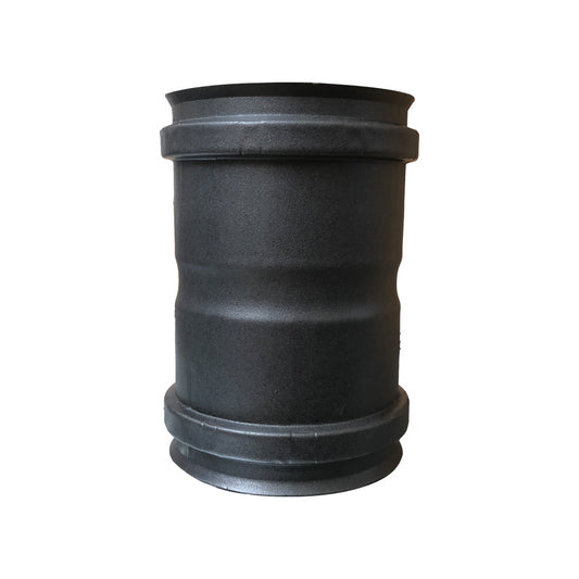 Black FF sleeve for pellet stoves Ø 80 mm - chimney