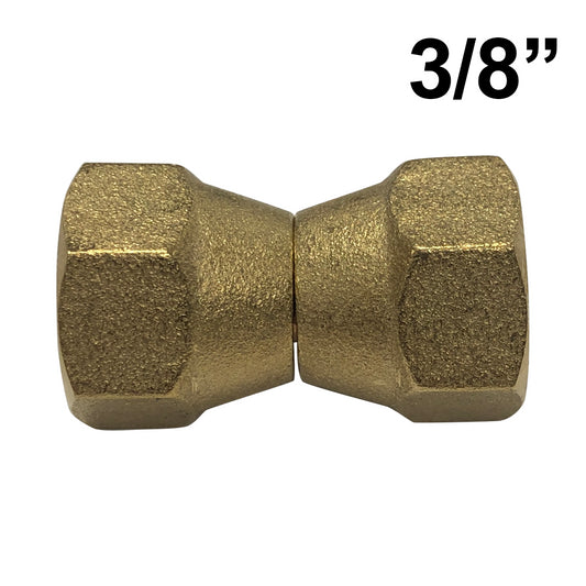 3/8'' SAE double nozzle swivel sleeve