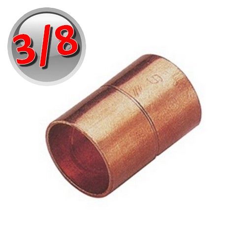 Manicotto rame a saldare 3/8'' - 9,52 mm
