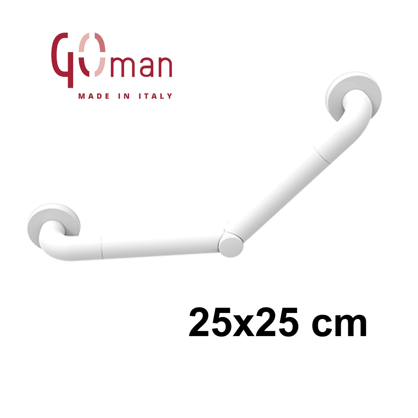 Maniglione Goman maniglia a 45° 25x25 cm - in acciao