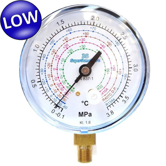 Universal Low Pressure Gauge - R32 R410A R407C R134A