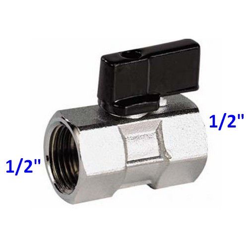 Minisfera 1/2'' mini ball valve female female