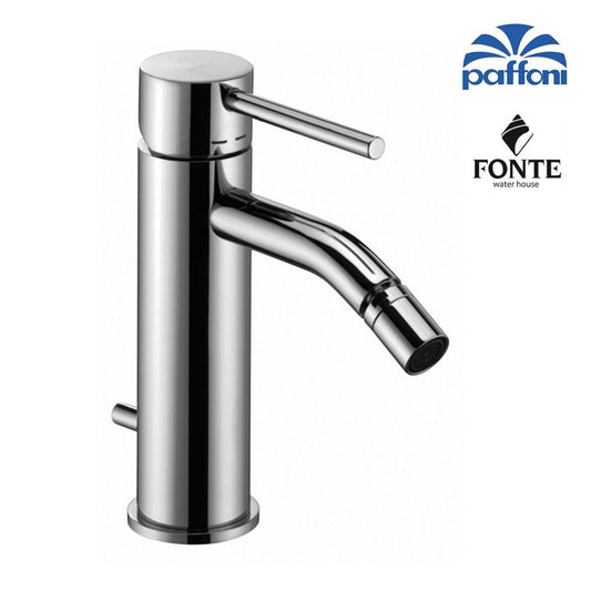 PAFFONI FONTE LIG135 CR LIGHT BIDET MIXER WITH DRAIN 1