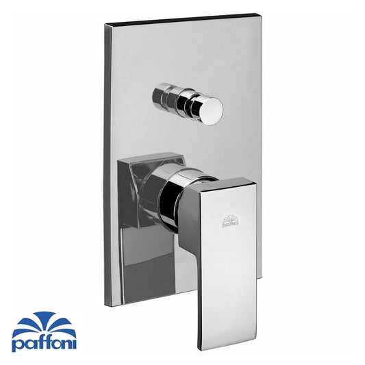 Built-in shower mixer with diverter LES015 CR LEVEL PAFFONI