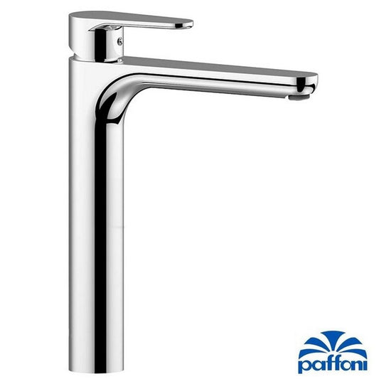 GREEN Paffoni GR081CR tall extended basin mixer without waste