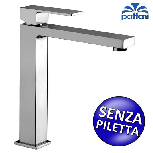 Extended basin mixer ELLE Paffoni EL081 without waste