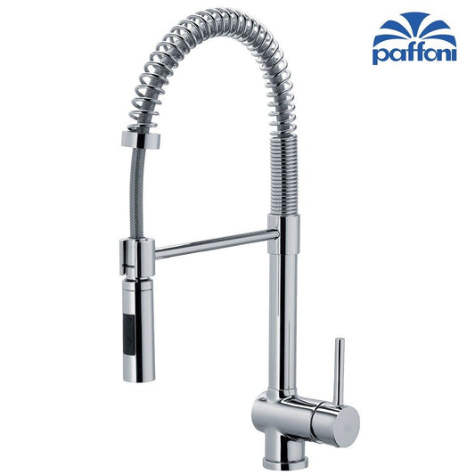 Professional kitchen sink mixer SK179 CR STICK PAFFONI