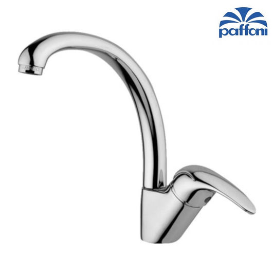 Paffoni Nettuno Due ND181CR single-hole sink mixer with swivel spout