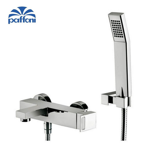 EFFE PAFFONI EF023 EXTERNAL BATH MIXER - WITH DUPLEX SWIVEL SHOWER