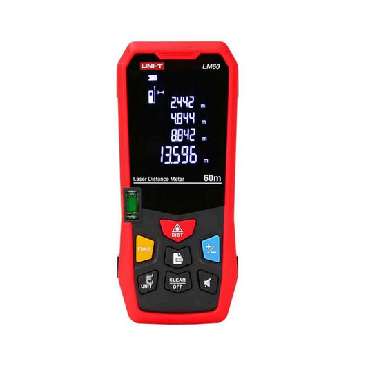 Portable 60m Laser Distance Meter with LCD Display