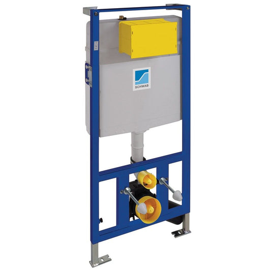 Modulo autoportante con cassetta per wc sospeso , parete cartongesso - DUPLO WC 199 SCHWAB