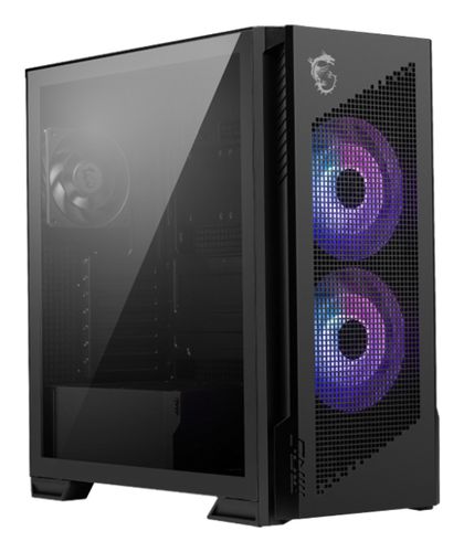 MSI CASE MID TOWER, 2 USB, 1 TYPE-C, 2X160MM ARGB FAN, 1X120MM NO-ARGB FAN, ARGB+PWM CONTROL BOARD,