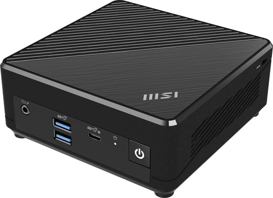 MSI Cubi N ADL S-094BIT PC with dimensions 0.69 l Black N100