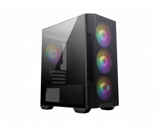 MSI MAG Forge M100R Midi Tower Nero, Trasparente