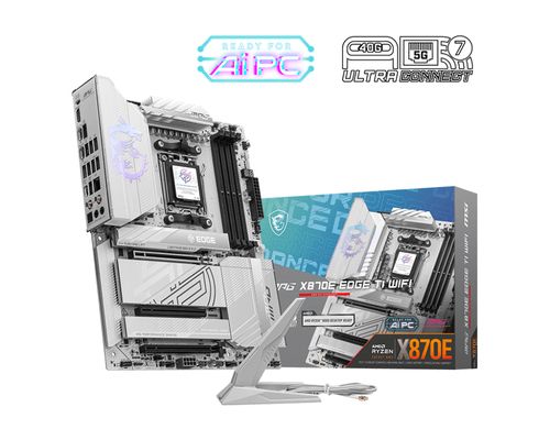 MSI MB AMD MPG X870E EDGE TI WIFI, ATX, AM5, DDR5, 3PCI-Ex16, 4SATA3