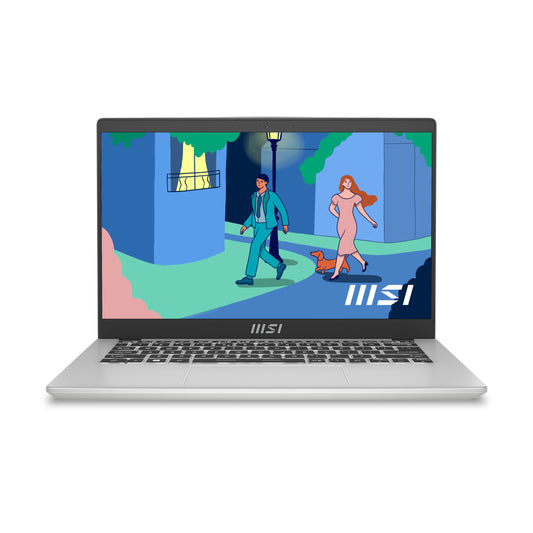 MSI Modern 14 C12M-209IT Intel® Core™ i5 i5-1235U Notebook 35.6 cm (14") Full HD 8 GB DDR4-SDRAM 512 GB SSD Wi-Fi 6