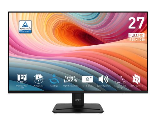 MSI MONITOR 27 LED IPS 16:9 FHD 300 CDM, 1MS 120Hz, DP/HDMI, MULTIMEDIA SCAT DAMAGED