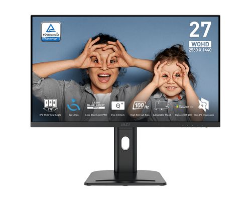 MSI MONITOR 27 LED IPS 16:9 WQHD 4MS 250 CDM, PIVOT, DP/HDMI, MULTIMEDIA