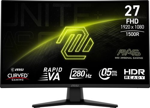 MSI CURVED GAMING MONITOR 27 LED VA FHD 16:9, 1MS 280Hz, DP/HDMI