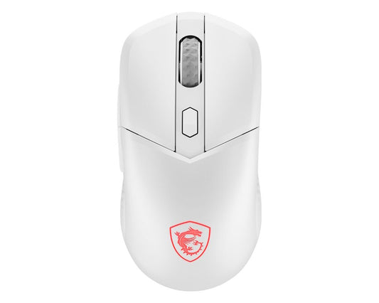MSI VERSA MOUSE 300W WHITE, WIRELESS, OPTICAL, 8000DPI, 6 BUTTONS WITH WHEEL