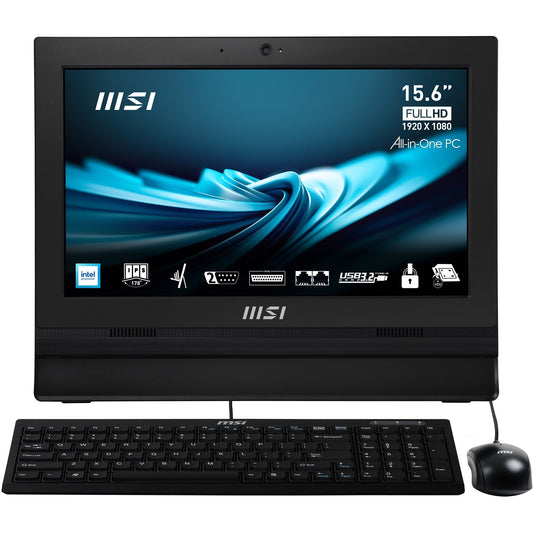 MSI PC AIO 15.6" TOUCH INTEL N100 4GB 128GB SSD WIN 11 PRO
