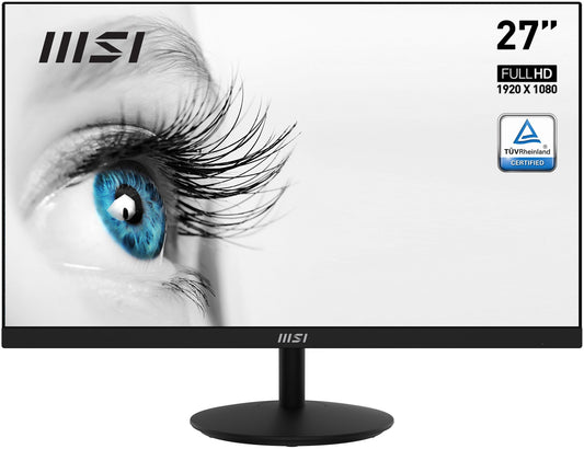 MSI Pro MP271A PC Monitor 68.6 cm (27") 1920 x 1080 pixels Full HD LCD Black