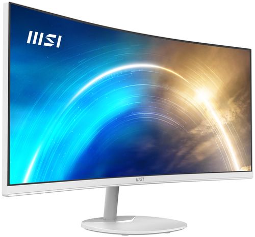 MSI Pro MP341CQW PC Monitor 86.4 cm (34") 3440 x 1440 pixels UltraWide Quad HD White