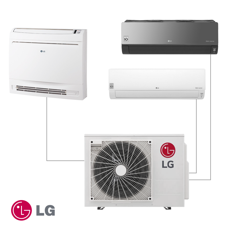 Multi-split system LG MU3R21 U21 - external unit