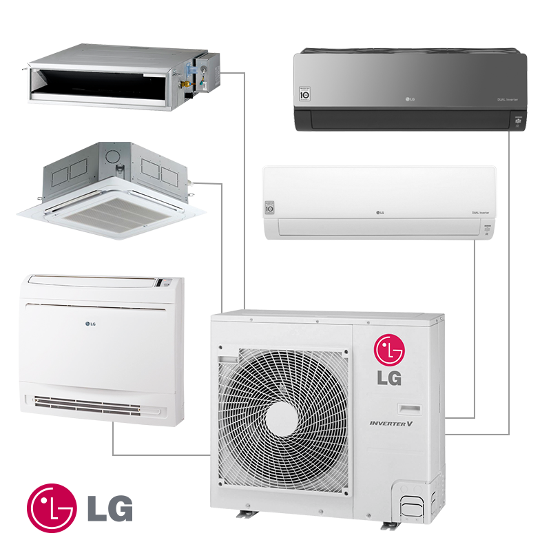 Multi-split system LG MU5R30 U40 - external unit