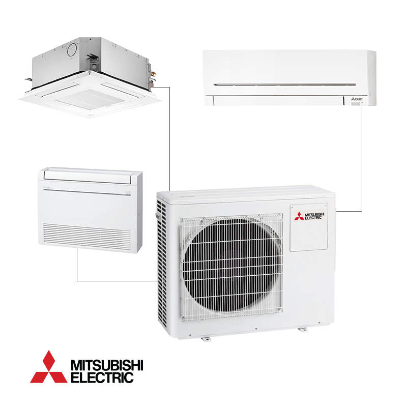 Multi-split system Mitsubishi Electric MXZ-3F68VF - external unit