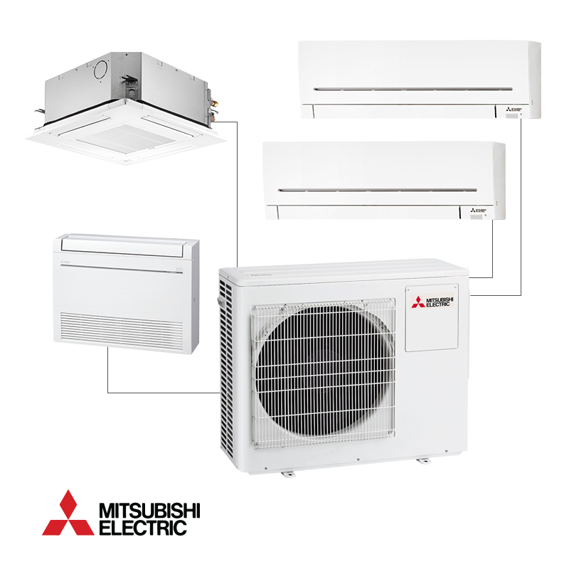 Multi-split system Mitsubishi Electric MXZ-4F72VF - external unit