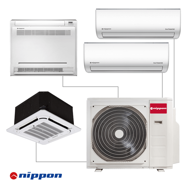 Multi-split system Nippon N40B-36HFN8-Q - external unit