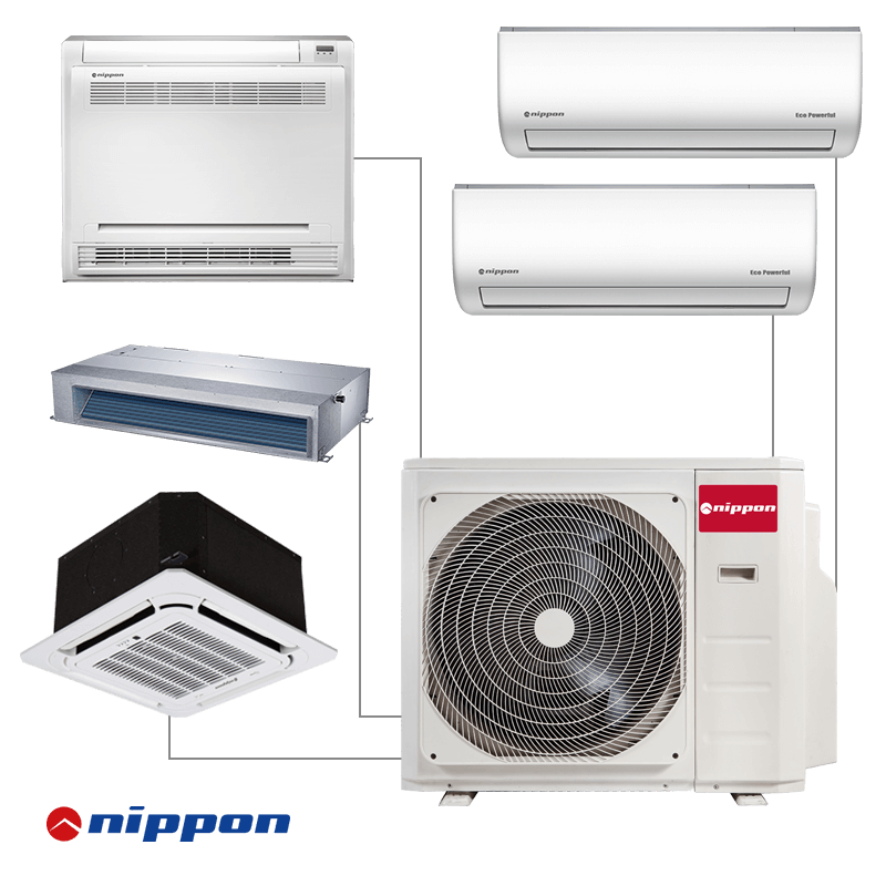 Multi-split system Nippon N50D-42HFN8-Q - external unit